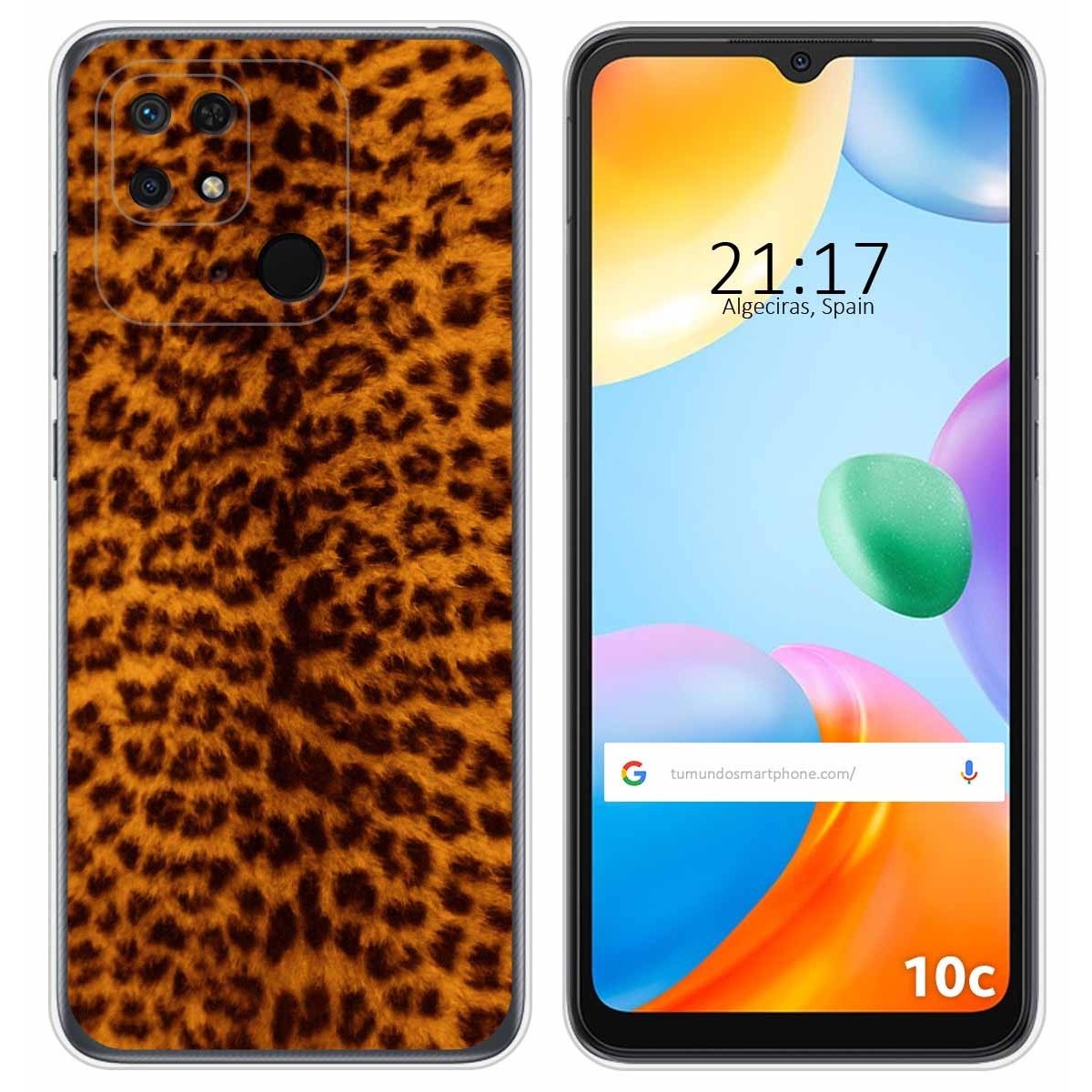 Funda Silicona para Xiaomi Redmi 10C diseño Animal 03 Dibujos