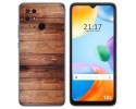 Funda Silicona para Xiaomi Redmi 10C diseño Madera 02 Dibujos