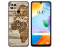 Funda Silicona para Xiaomi Redmi 10C diseño Madera 07 Dibujos