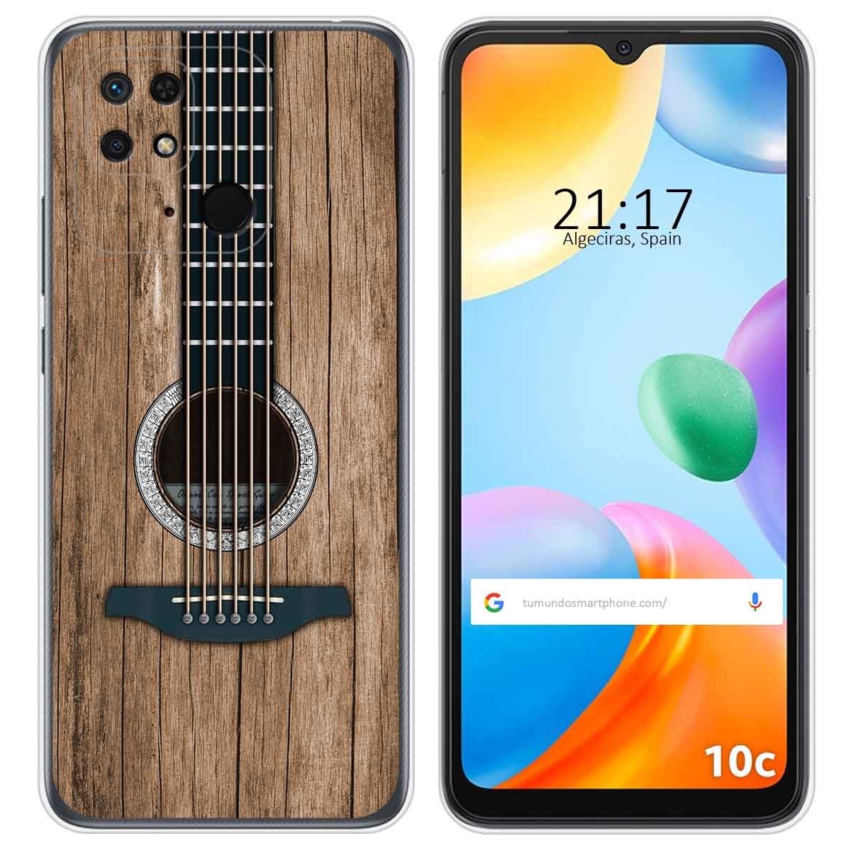 Funda Silicona para Xiaomi Redmi 10C diseño Madera 11 Dibujos