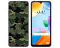 Funda Silicona para Xiaomi Redmi 10C diseño Camuflaje Dibujos