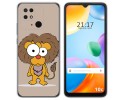 Funda Silicona para Xiaomi Redmi 10C diseño Leon Dibujos