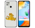 Funda Silicona para Xiaomi Redmi 10C diseño Leones Dibujos