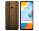 Funda Silicona para Xiaomi Redmi 10C diseño Madera Dibujos