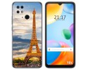 Funda Silicona para Xiaomi Redmi 10C diseño Paris Dibujos