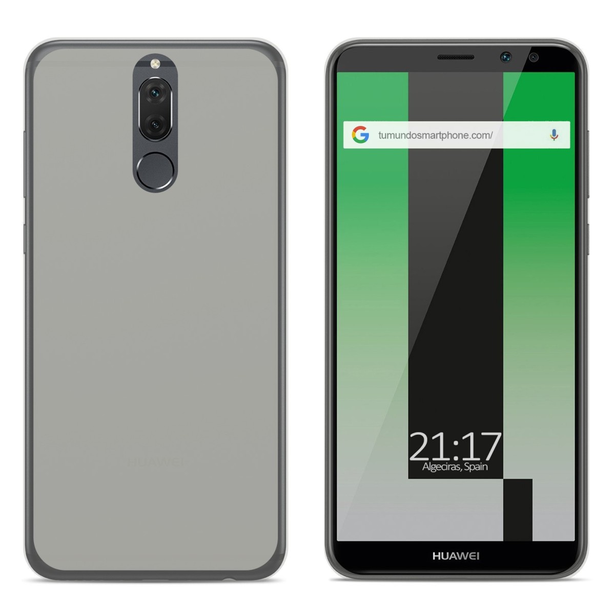 Funda Gel Tpu para Huawei Mate 10 Lite Color Transparente