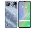 Funda Silicona Transparente para Blackview A55 diseño Araña Dibujos