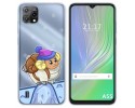 Funda Silicona Transparente para Blackview A55 diseño Cabra Dibujos