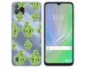 Funda Silicona Transparente para Blackview A55 diseño Cactus Dibujos