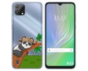 Funda Silicona Transparente para Blackview A55 diseño Panda Dibujos