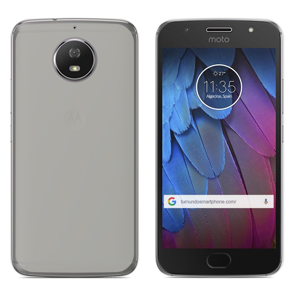 Funda Gel Tpu para Motorola Moto G5S Color Transparente