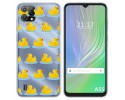 Funda Silicona Transparente para Blackview A55 diseño Pato Dibujos