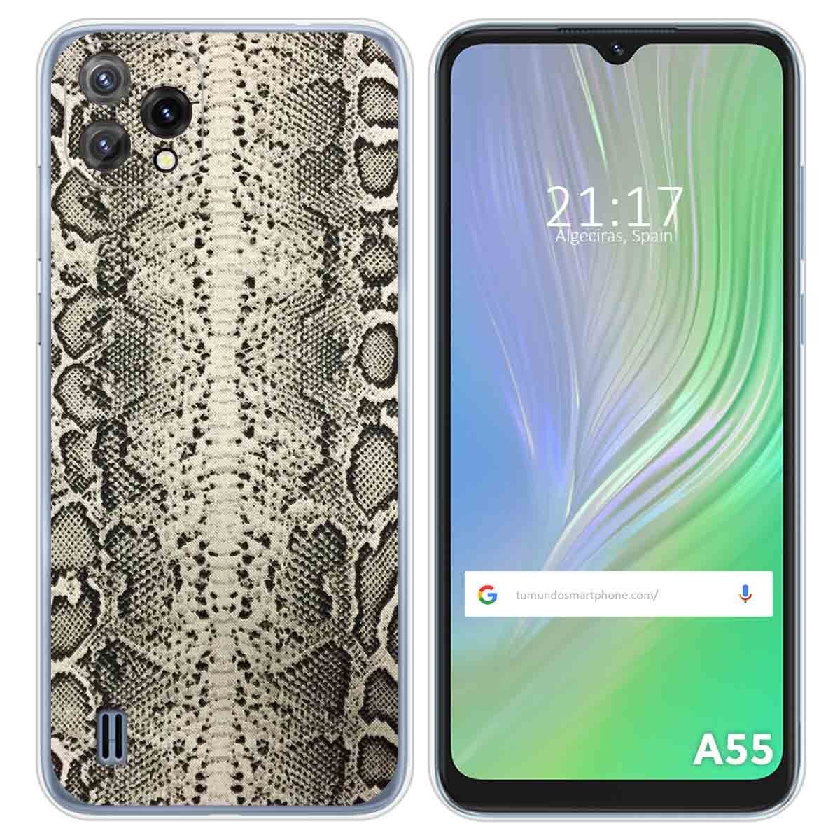 Funda Silicona para Blackview A55 diseño Animal 01 Dibujos