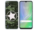 Funda Silicona para Blackview A55 diseño Camuflaje 01 Dibujos