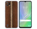 Funda Silicona para Blackview A55 diseño Cuero 01 Dibujos