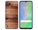 Funda Silicona para Blackview A55 diseño Madera 02 Dibujos