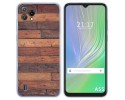 Funda Silicona para Blackview A55 diseño Madera 03 Dibujos