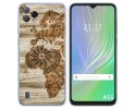 Funda Silicona para Blackview A55 diseño Madera 07 Dibujos