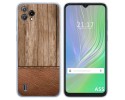 Funda Silicona para Blackview A55 diseño Madera 09 Dibujos