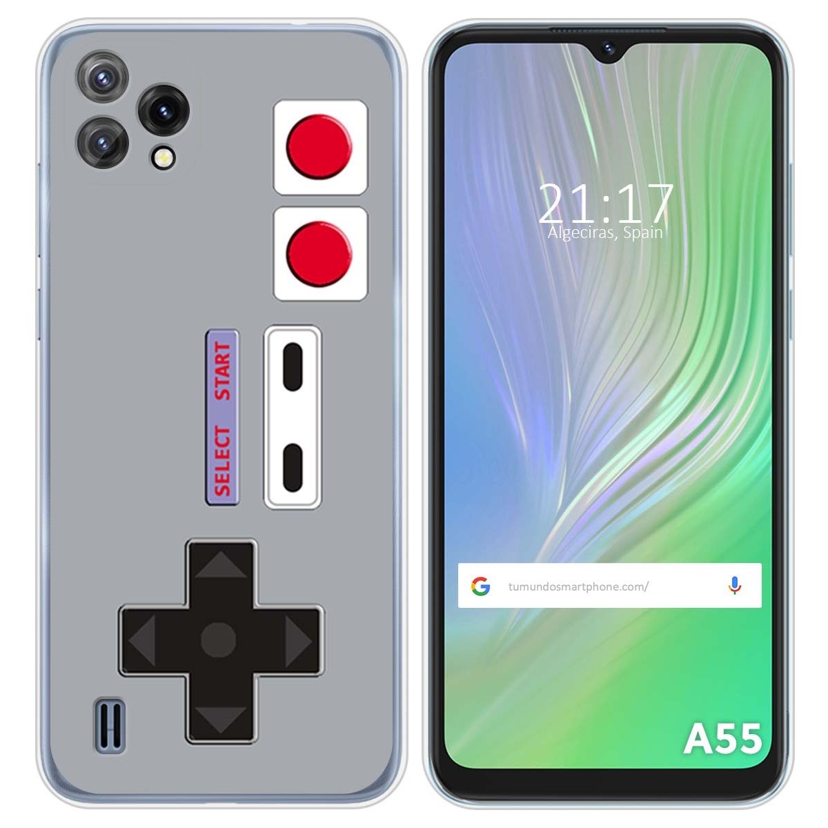 Funda Silicona para Blackview A55 diseño Consola Dibujos