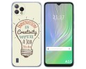 Funda Silicona para Blackview A55 diseño Creativity Dibujos