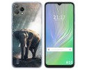 Funda Silicona para Blackview A55 diseño Elefante Dibujos