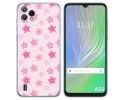 Funda Silicona para Blackview A55 diseño Flores Dibujos