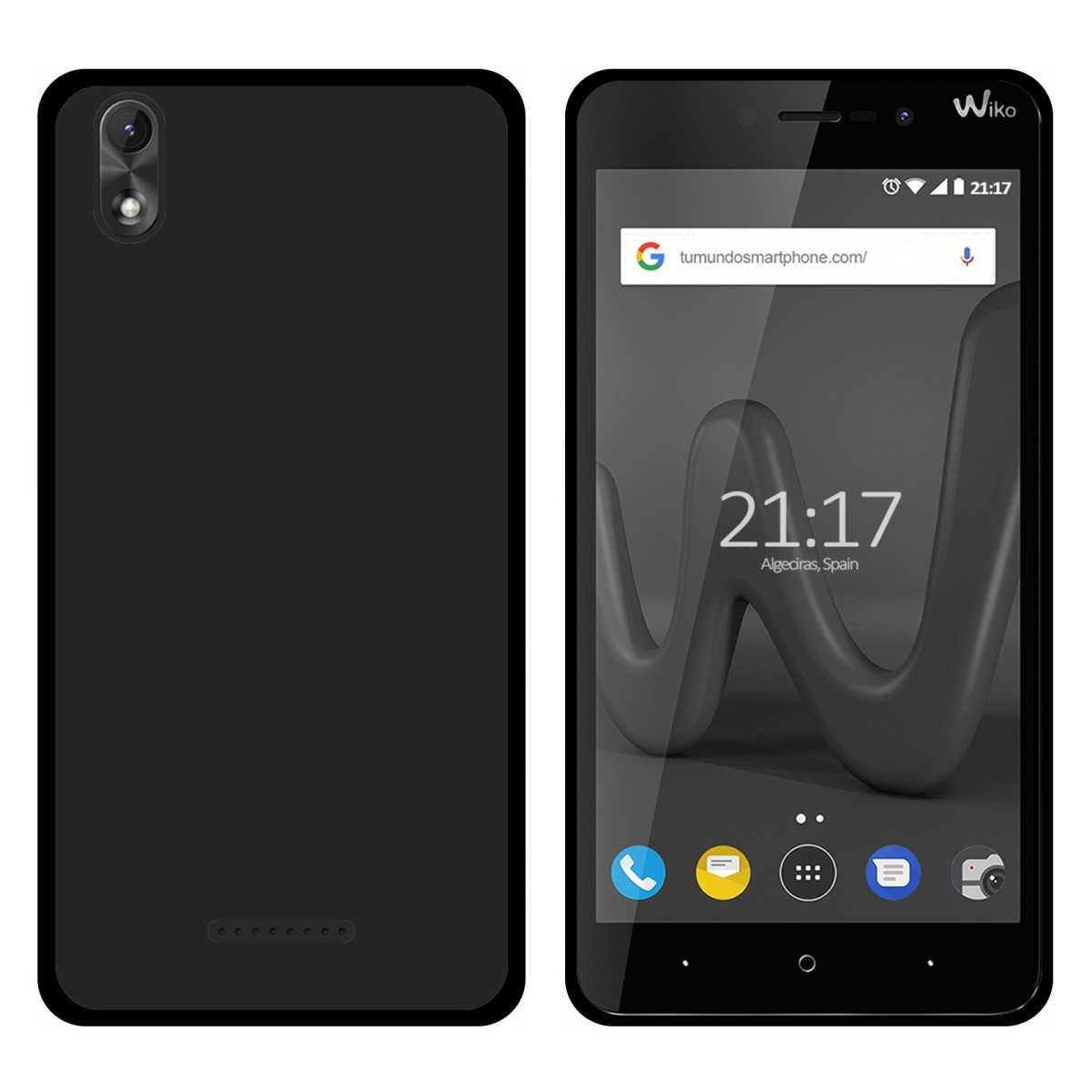 Funda Gel Tpu para Wiko Lenny4 Plus Color Negra