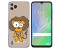 Funda Silicona para Blackview A55 diseño Leon Dibujos