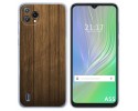 Funda Silicona para Blackview A55 diseño Madera Dibujos