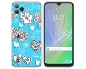 Funda Silicona para Blackview A55 diseño Mariposas Dibujos