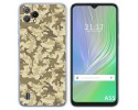 Funda Silicona para Blackview A55 diseño Sand Camuflaje Dibujos