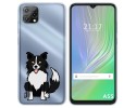 Funda Silicona Transparente para Blackview A55 diseño Perros 01 Dibujos