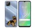 Funda Silicona Transparente para Blackview A55 diseño Perros 03 Dibujos