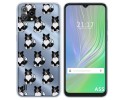 Funda Silicona Transparente para Blackview A55 diseño Perros 07 Dibujos