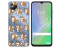 Funda Silicona Transparente para Blackview A55 diseño Perros 08 Dibujos