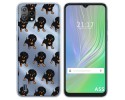 Funda Silicona Transparente para Blackview A55 diseño Perros 10 Dibujos
