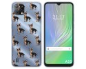 Funda Silicona Transparente para Blackview A55 diseño Perros 11 Dibujos