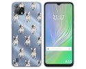 Funda Silicona Transparente para Blackview A55 diseño Perros 12 Dibujos