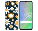 Funda Silicona Transparente para Blackview A55 diseño Flores 08 Dibujos