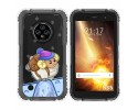 Funda Silicona Transparente para Doogee S35 / S35T / S35 Pro diseño Cabra Dibujos