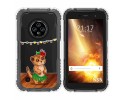 Funda Silicona Transparente para Doogee S35 / S35T / S35 Pro diseño Suricata Dibujos