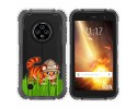 Funda Silicona Transparente para Doogee S35 / S35T / S35 Pro diseño Tigre Dibujos