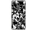 Funda Gel Tpu para Alcatel A3 XL Diseño Snow Camuflaje Dibujos