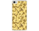 Funda Gel Tpu para Bq Aquaris M5.5 / M 2017 Diseño Sand Camuflaje Dibujos