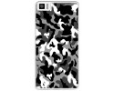 Funda Gel Tpu para Bq Aquaris M5.5 / M 2017 Diseño Snow Camuflaje Dibujos