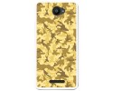 Funda Gel Tpu para Bq Aquaris U / U Lite Diseño Sand Camuflaje Dibujos