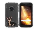 Funda Silicona Transparente para Doogee S35 / S35T / S35 Pro diseño Perros 05 Dibujos