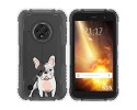 Funda Silicona Transparente para Doogee S35 / S35T / S35 Pro diseño Perros 06 Dibujos