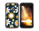 Funda Silicona Transparente para Doogee S35 / S35T / S35 Pro diseño Flores 08 Dibujos